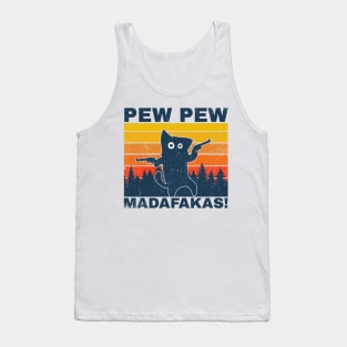 Pew pew madafakas - retro Tank Top